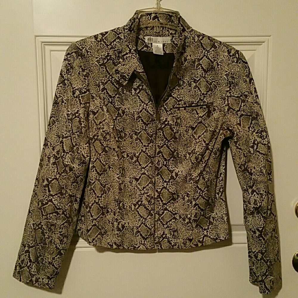 ABR SNAKE PRINT JACKET